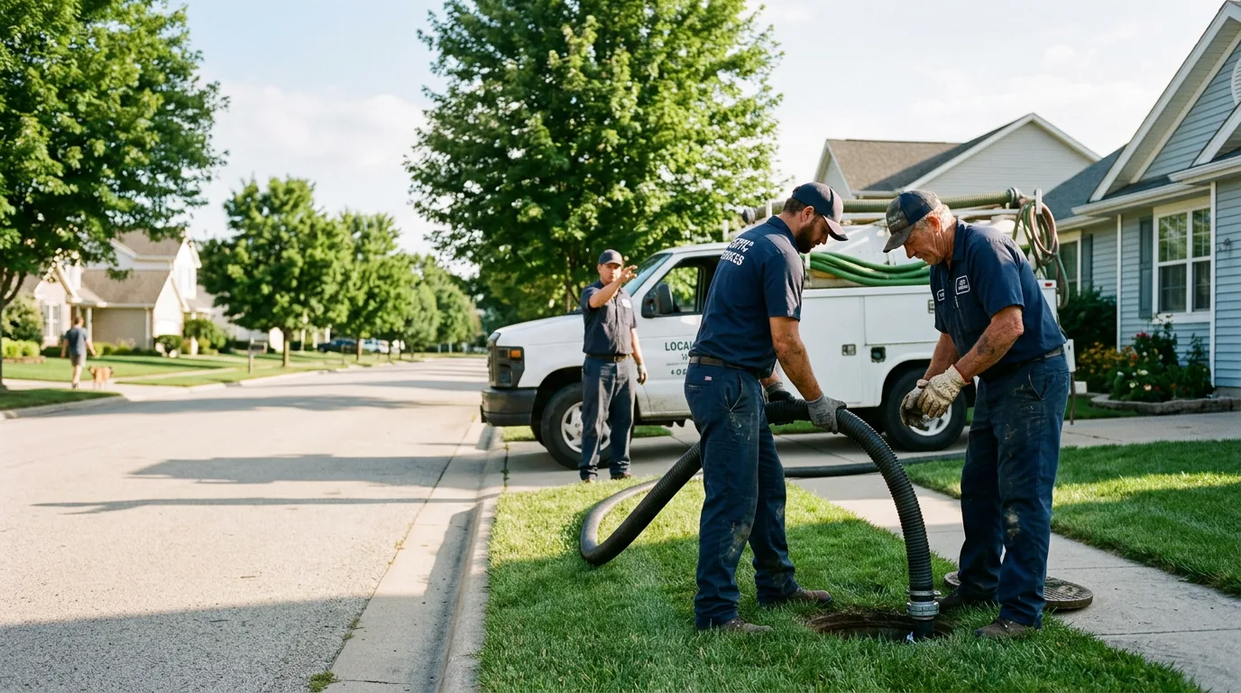 Septic Tank Cleaning in Unionville, PA